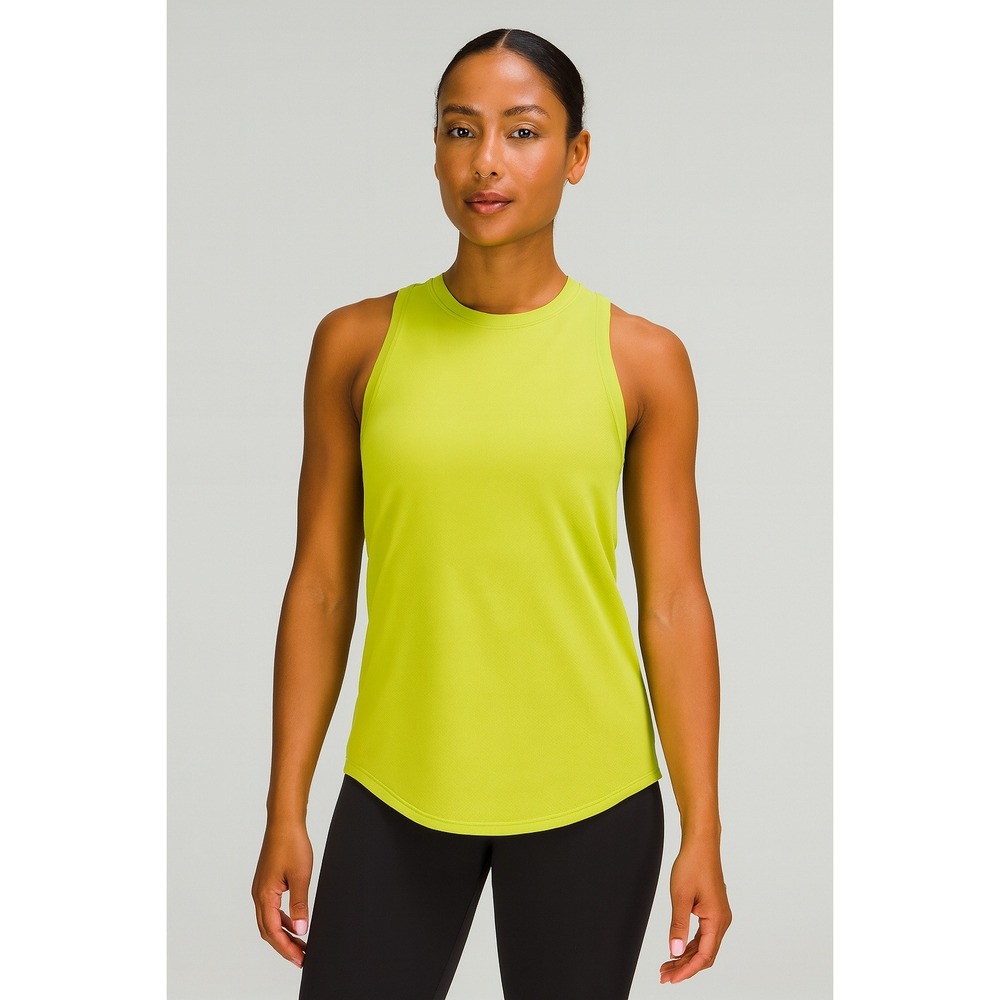 Lululemon Tank Top Chartreuse Yellow Green Sleeveless Activewear Womens‎ Size S